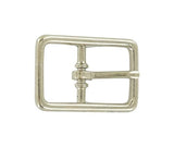 Ohio Travel Bag Buckles 1" Nickel, Center Bar Buckle, Zinc Alloy, #C-1610 C-1610