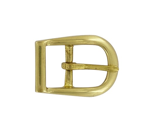 Ohio Travel Bag Buckles 3/4" Brass, Center Bar Buckle, Solid Brass, #C-1415-SB C-1415-SB