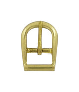 Ohio Travel Bag Buckles 3/4" Brass, Center Bar Buckle, Solid Brass, #C-1415-SB C-1415-SB