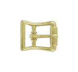 Ohio Travel Bag Buckles 5/8" Brass, Immitation Roller Center Bar Buckle, Zinc Alloy, #C-54-5-8-BP C-54-5-8-BP