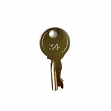 Ohio Travel Bag Cheney Luggage Key No. 34, 5 PK, #CH-34K CH-34K