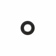 Ohio Travel Bag Fasteners #0 Black, Grommet with Washer,  25-Gross Solid Brass Black, #GWB-0-BLK GWB-0-BLK