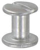 Ohio Travel Bag Fasteners 1/4" Nickel, Screw Post, Aluminum, #L-1262-1-4 L-1262-1-4