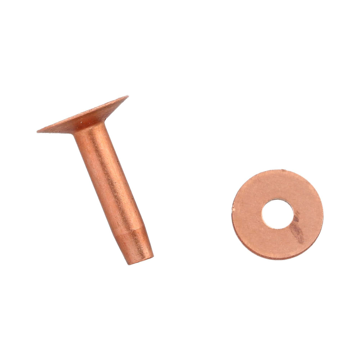 Ohio Travel Bag Fasteners 3/4" Copper, #9 Rivet with Burr, Zinc Alloy, #L-307-9-B L-307-9-B