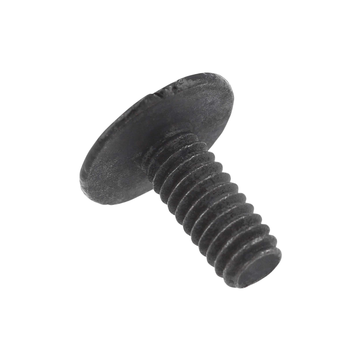 Ohio Travel Bag Fasteners 3/8" Glossy Black, Chicago Screw Only, Solid Brass, #L-156SC-3-8BLK L-156SC-3-8BLK