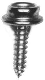 Ohio Travel Bag Fasteners 5/8" Nickel, #7 Self Tapping Screw Stud, Steel, #10369-5-8-NP 10369-5-8-NP