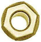 Ohio Travel Bag Fasteners 7/32" Brass, Eyelet, Solid Brass - 12 pk, #A-329-SB A-329-SB