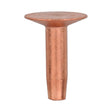 Ohio Travel Bag Fasteners #9 5/8" Copper, 1 lb. Box of Rivets with Burrs, Copper, #L-307-9-A L-307-9-A