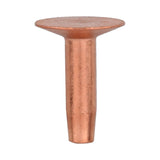 Ohio Travel Bag Fasteners #9 5/8" Copper, 1 lb. Box of Rivets with Burrs, Copper, #L-307-9-A L-307-9-A