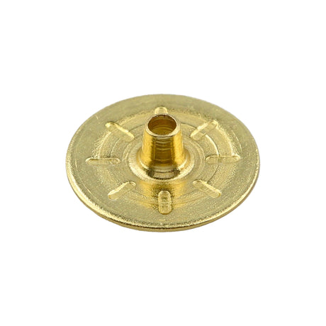 Ohio Travel Bag Fasteners Ligne 2 Brass, Parallel Spring Snap Washer, Solid Brass, #2377-SB 2377-SB