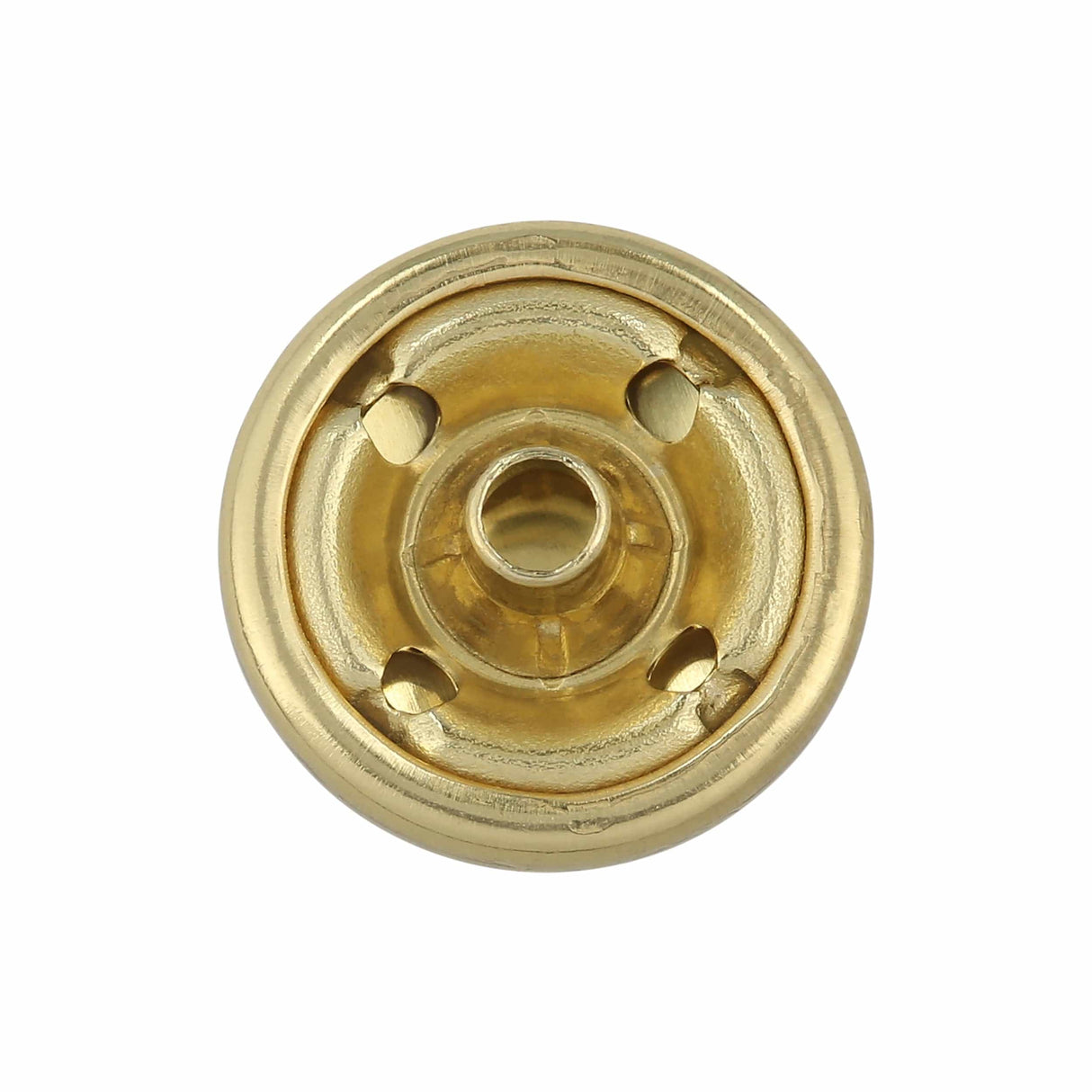 Ohio Travel Bag Fasteners Ligne 4 1/2" Brass, Cap, Solid Brass, #4370-SB 4370-SB