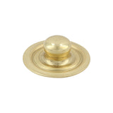 Ohio Travel Bag Fasteners Ligne 4 Brass, Parallel Spring Snap Stud, Solid Brass, #4374-SB 4374-SB