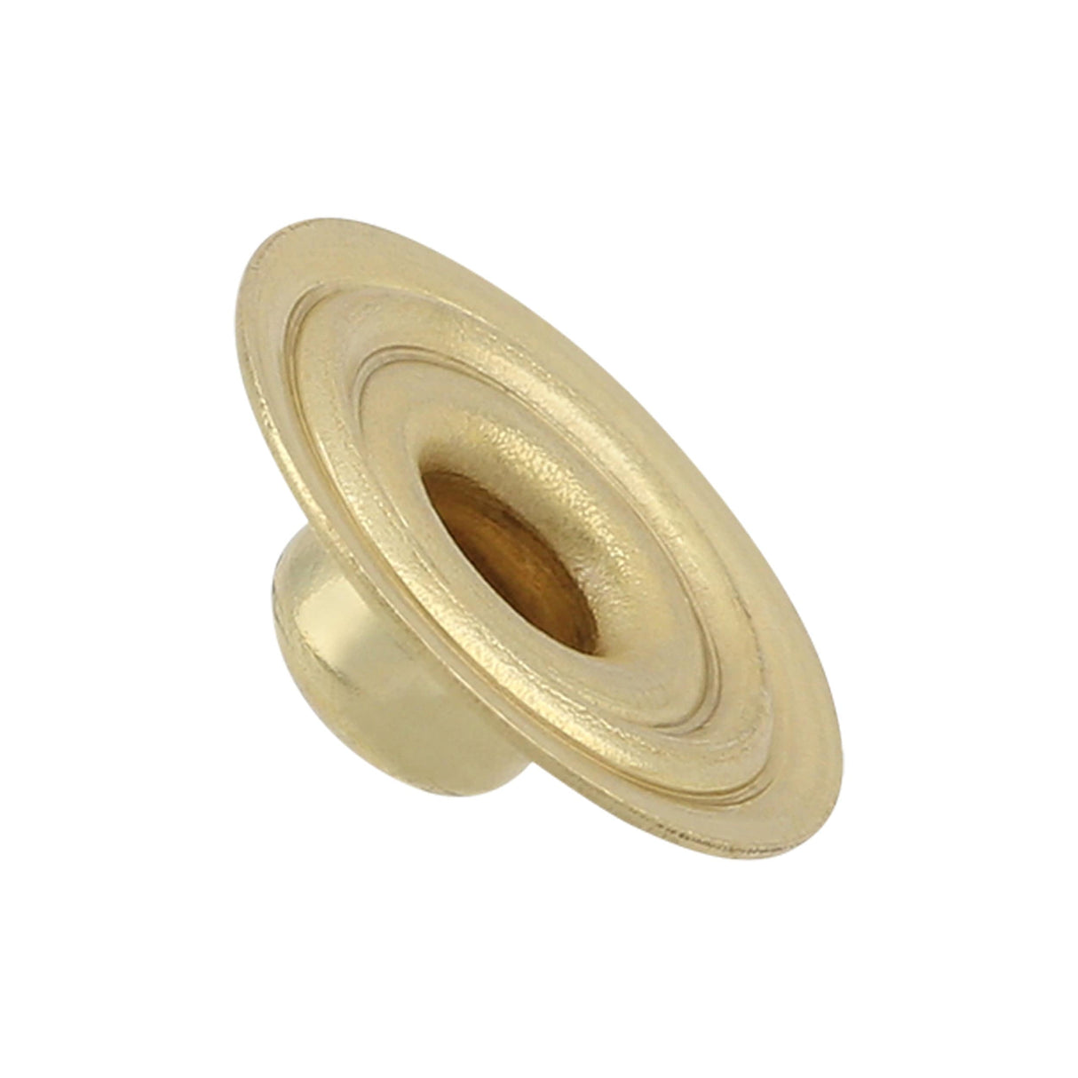 Ohio Travel Bag Fasteners Ligne 4 Brass, Parallel Spring Snap Stud, Solid Brass, #4374-SB 4374-SB