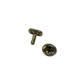 Ohio Travel Bag Fasteners Square Rivet Gold, #P-3207-LTGOLD P-3207-LTGOLD