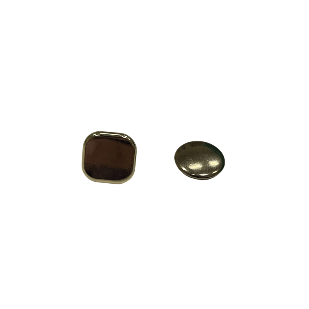 Ohio Travel Bag Fasteners Square Rivet Gold, #P-3207-LTGOLD P-3207-LTGOLD