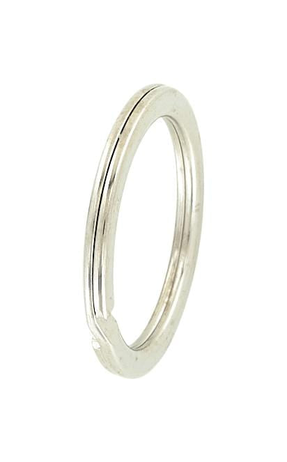 Sterling Silver Split Ring Key Ring 33mm (1 1/4 inch)