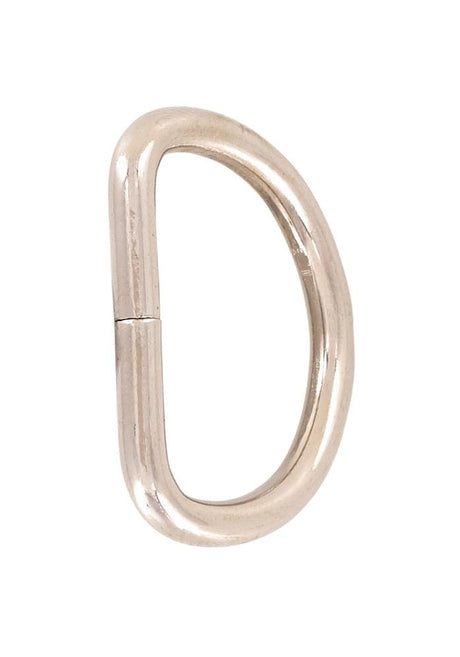 Ohio Travel Bag Rings & Slides 7/8" Nickel, Split D Ring Heavy, Steel, #D-108-NP D-108-NP