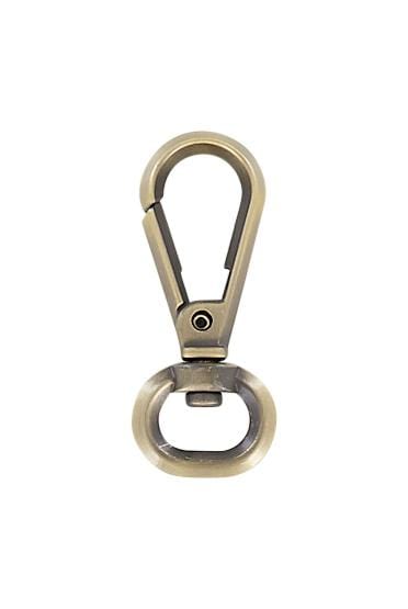 Ohio Travel Bag Swivel Snaps 1/2" Antique Brass, Lever Swivel Snap Hook, Zinc Alloy, #P-2887-ANTB P-2887-ANTB