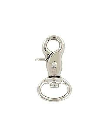 2 Shiny Nickel, Trigger Swivel Snap Hook, Zinc Alloy, #P-3140-NIC