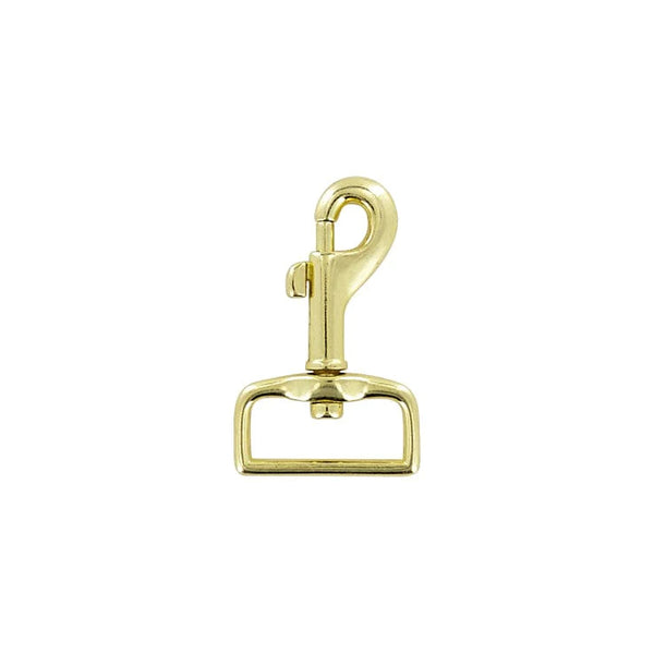 1 Antique Brass, Bolt Swivel Snap Hook, Zinc Alloy, #P-2106-ANTB – Weaver  Leather Supply