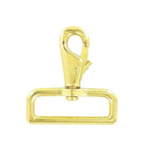 Ohio Travel Bag Swivel Snaps 2" Brass, Lever Swivel Snap Hook, Zinc Alloy, #P-2027-BP P-2027-BP