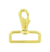 Ohio Travel Bag Swivel Snaps 2" Brass, Lever Swivel Snap Hook, Zinc Alloy, #P-2027-BP P-2027-BP