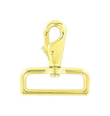 Ohio Travel Bag Swivel Snaps 2" Brass, Lever Swivel Snap Hook, Zinc Alloy, #P-2027-BP P-2027-BP