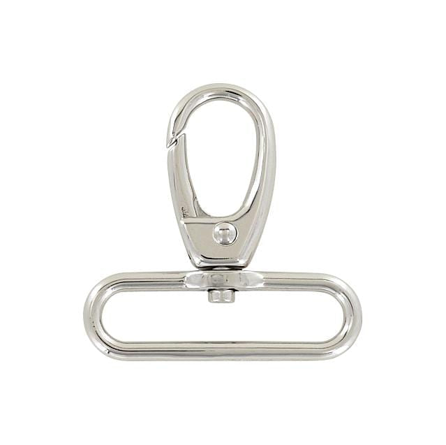 Ohio Travel Bag Swivel Snaps 2" Nickel, Lever Swivel Snap Hook, Zinc Alloy, #P-3139-NIC P-3139-NIC