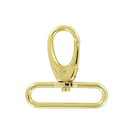 Ohio Travel Bag Swivel Snaps 2" Shiny Gold, Lever Swivel Snap Hook, Zinc Alloy, #P-3139-GOLD P-3139-GOLD