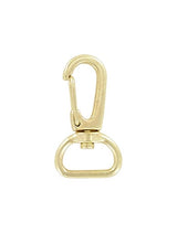 Ohio Travel Bag Swivel Snaps 5/8" Brass, Lever Swivel Snap Hook, Zinc alloy, #P-2202-BP P-2202-BP