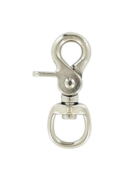 5/8 Nickel, Halter Swivel Snap Hook, Zinc Alloy, #C-4-5-8-NP