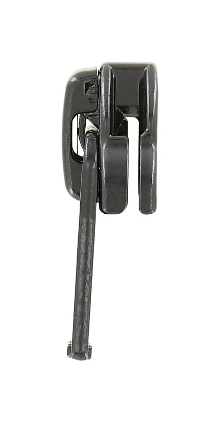 5 Shiny Black, Coil, YKK Short Tab Auto Lock Zipper Slider, Zinc 